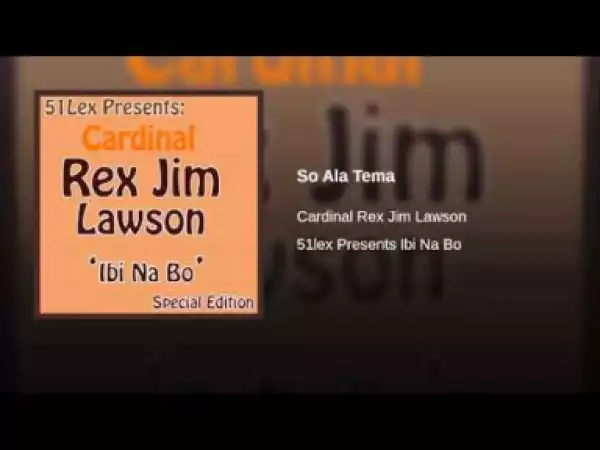 Rex Lawson - So Ala Tema
